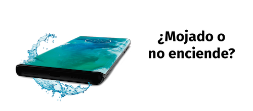 Reparar celular mojado