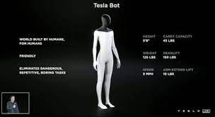 Tesla bot. Que es y para que sirve