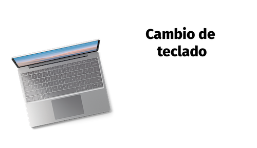 Cambiar teclado laptop