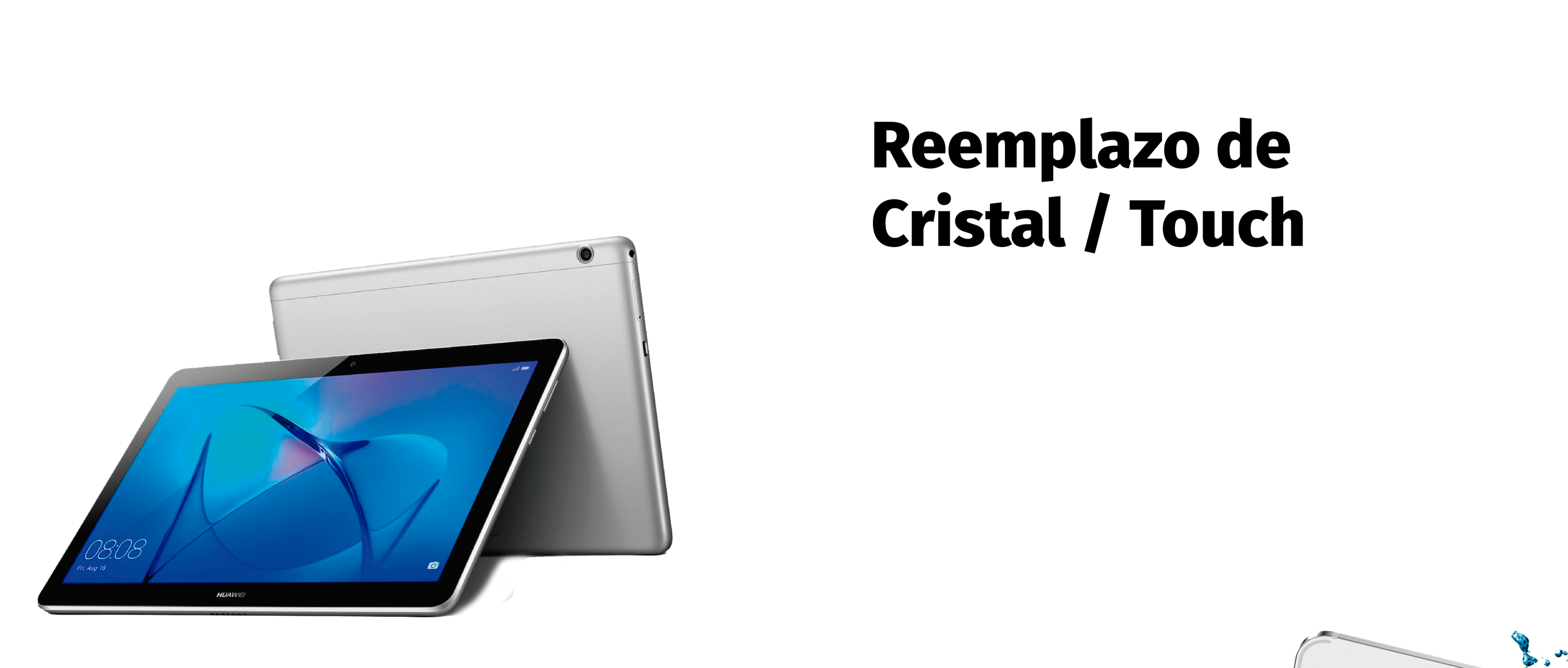 Cambiar cristal tablet